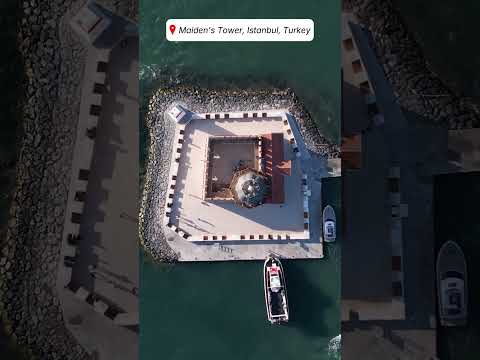 Maiden's Tower: A Stunning View of Istanbul's Iconic Landmark #istanbul #travel  #turkey