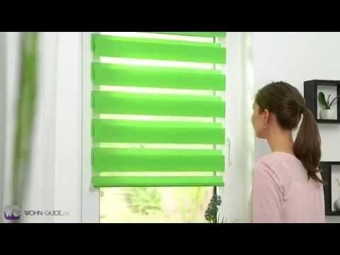 Lichtblick DUO Rollo "Klemmfix" ohne Bohren mit Klemmträger | Doppelrollo Montageanleitung