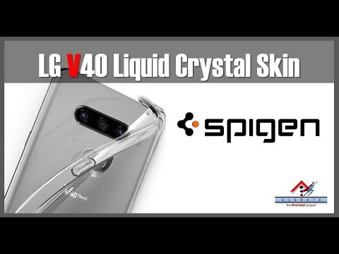 LG V40 Spigen Liquid Crystal Case Unboxing!! Don't MISS it!