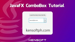 Download the video "ComboBox in JavaFX Tutorial | 100% Perfect For Beginners"