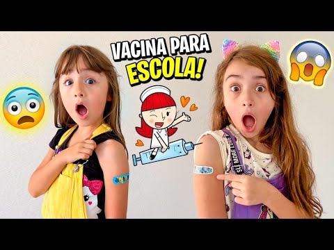 VAClNA e EXAMES para ESCOLA DOS ESTADOS UNIDOS - Pai Também Vloga