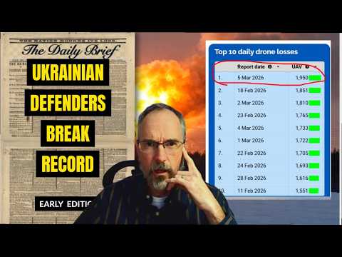 Ukraine Sets Drone Strike Record Overnight — Russia Hit Hard