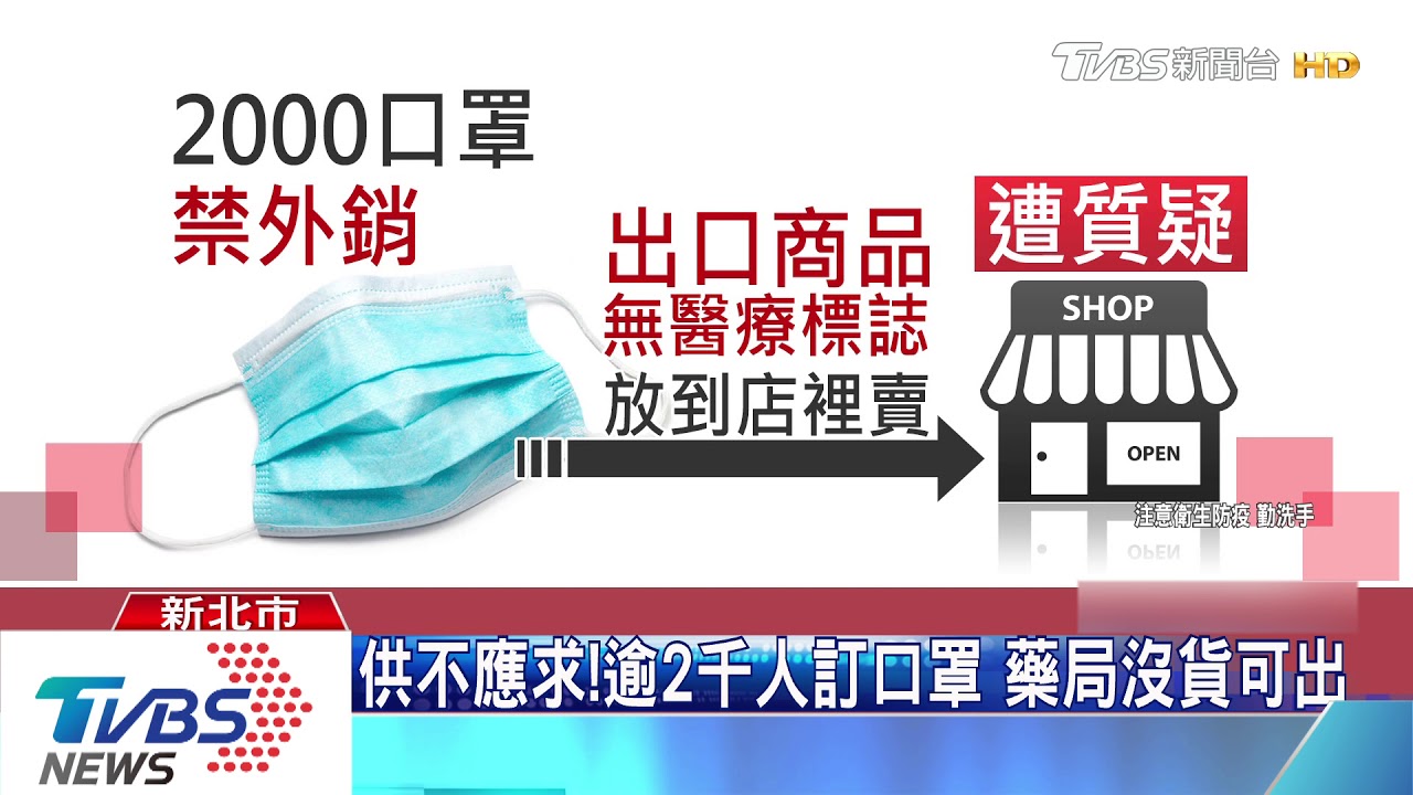 遭控囤積口罩 藥師:民眾預約、管制前就訂