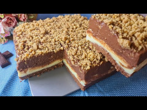 Vanilla Chocolate Crumb Cake