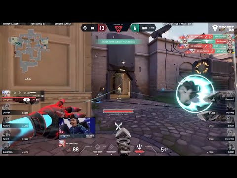 EG JAWGEMO INSANE ACE TO WIN THE MAP vs NRG | VCT Americas 2024