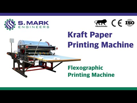 Kraft Paper Flexo Printing Machine