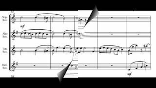 Saxophone Quartet-"A Spoonful of Sugar"