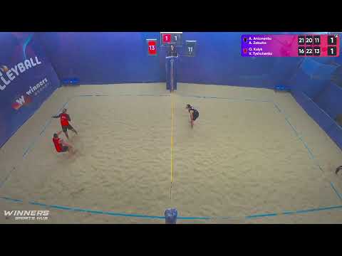 09:55 A. Antonenko / A. Zabuha - O. Kulyk / V. Tyshchenko 11.12.2022 | Winners Beach Volleyball