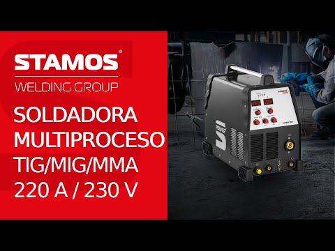 vídeo - Soldadora multiproceso - TIG 220 A-MIG 220 A