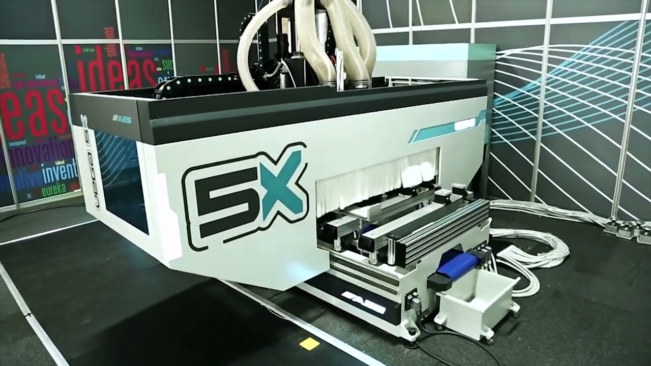 AES VEGA 5X   5 Eksen CNC İşleme Merkezi   5 Eksen Uygulamaları İçin Benzersiz Çözüm