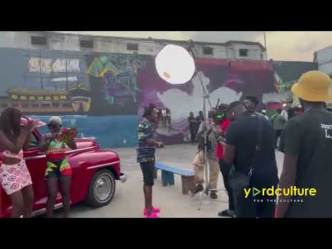 Popcaan behind the scenes footage of music video - TAKE OF LIKE A PLANE ON THE RUNWAY!!