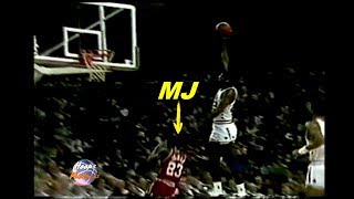 James Worthy - Get Out of My Way Dunk over Michael Jordan! (1987 All-Star Game)