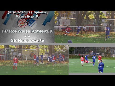 District League A: FC Rot-Weiss Koblenz II vs. SV Niederwerth