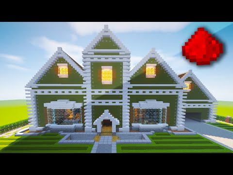 REALISTIC REDSTONE HOUSE (Fully Function Redstone House) - Minecraft Maps