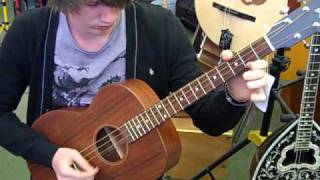 Neil plays the Ashbury AT-24 Tenor Guitar @ Hobgoblin Music Birmingham