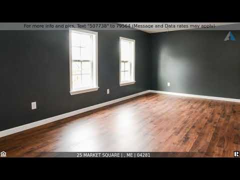 Priced at $175,000 - 25 Market Square, , ME 04281