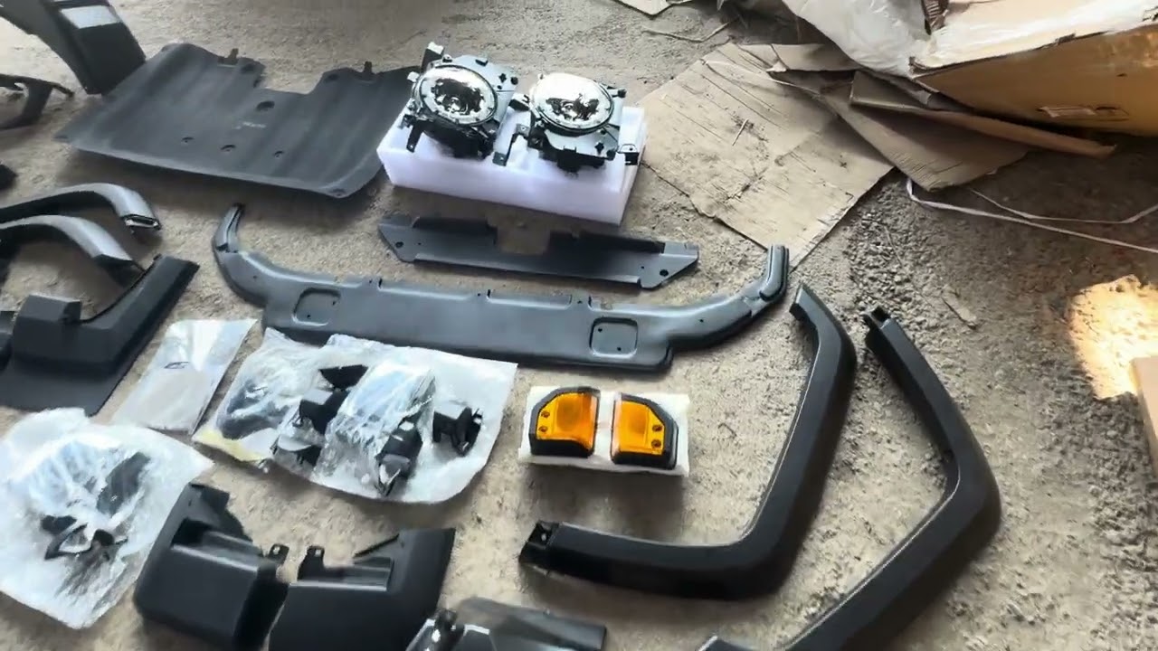 Комплект рестайлінгу на 2024 рік Video 3