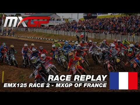 MXGP of France 2019 - Replay EMX 125 Race 2 #Motocross