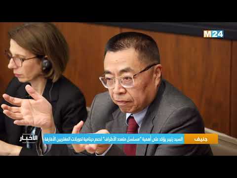 السيد زنيبر يؤكد بجنيف على أهمية “مسلسل متعدد الأطراف” لدعم دينامية تحويلات المغتربين الأفارقة