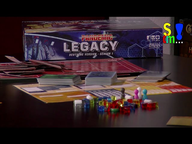 Vídeo relacionado con Z-Man Games, Pandemic Legacy Season 1 Blue Edition, Board Game, Ages 13+, For 2 to 4 Players, 60 Minutes Playing Time
