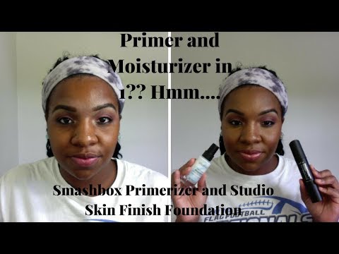 SMASHBOX PRIMERIZER AND STUDIO SKIN FINISH FOUNDATION REVIEW | SHADE 4 2
