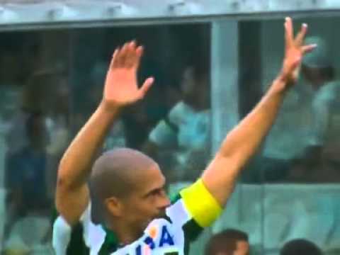 Gols de Santos 2 x 2 Coritiba pelo Campeonato Brasileiro - 21/07/2013