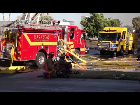 4/12/2015 Las Vegas, NV House Fire at 2000 Block of Los Altos