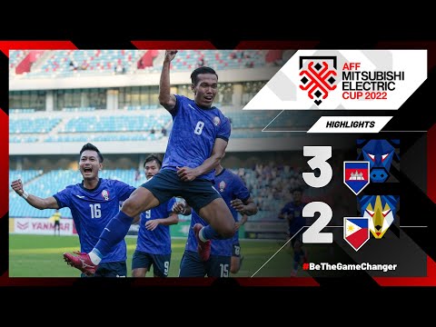 Cambodia 3-2 Philippines (AFF Mitsubishi Electric Cup 2022: Group Stage)