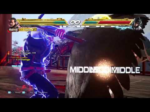 TEKKEN™7 Negan 147 damage from blocking Hellsweep