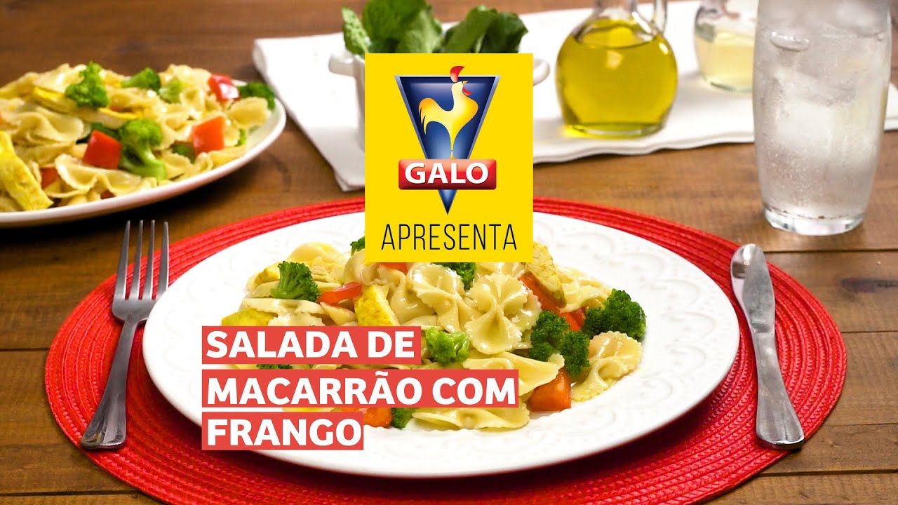 Salada de Macarrão com Frango