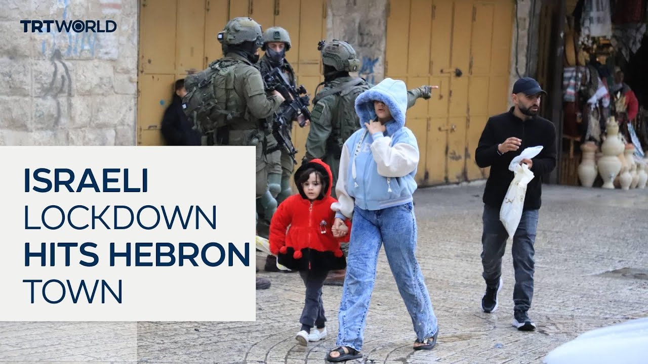 Palestinians trapped as Israeli forces take over Beit Ummar in Hebron