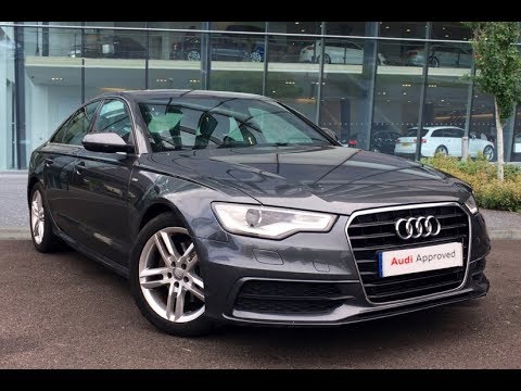 VK12JCV AUDI A6 TDI S LINE GREY 2012, West London Audi