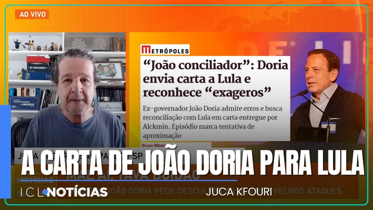 Juca Kfouri analisa a carta de João Doria para Lula