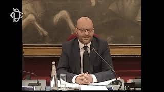 CERIMONIA DEL VENTAGLIO: INTERVIENE IL PRESIDENTE DELLA CAMERA LORENZO FONTANA