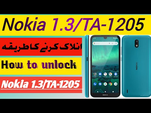 How To Unlock Nokia 1.3  How To Hard Reset Nokia TA-1205 Without Pc