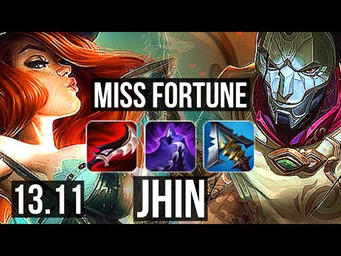 MISS FORTUNE & Blitzcrank vs JHIN & Xerath (ADC) | Legendary, 20/4/9 | KR Diamond | 13.11