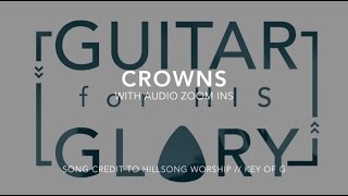 Crowns - Hillsong Worship - Electric Guitar Tutorial (Key of G)