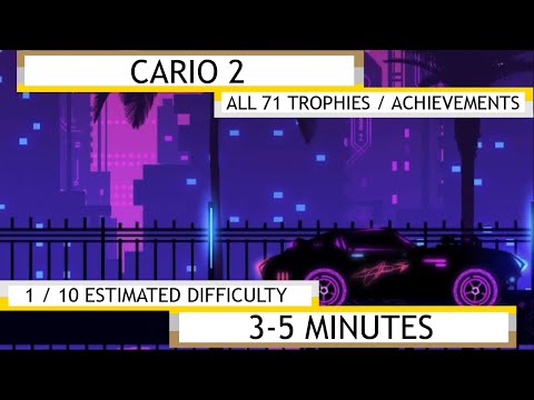 Cario 2 - Platinum 100% Achievement Walkthrough Guide [No Commentary]