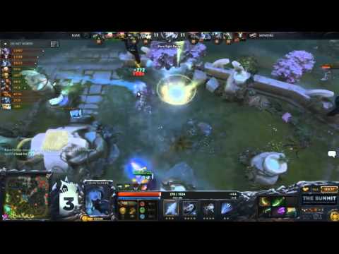Rave vs Mineski Dota2 | Game 1 | The Summit 3 | 10 03 2015 | Highlights