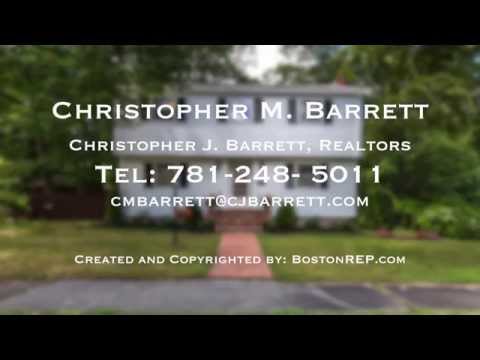 11 Andrews Rd, Wakefield MA - Christopher M. Barrett - Tel 781-248- 5011