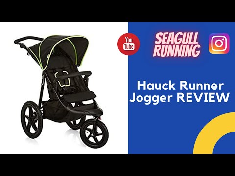 Hauck Runner Air 3 Wheeler in action - Jogger Style - Review - Made in Germany