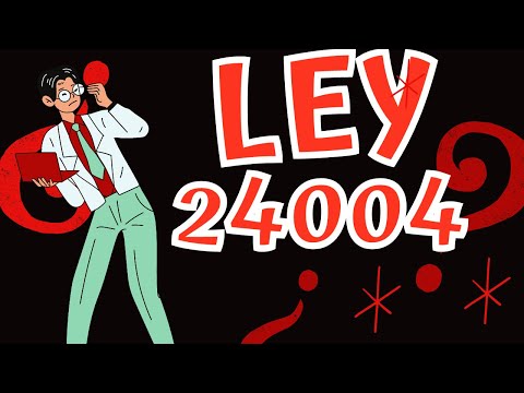 Ley 24004 de enfermería - Resumen
