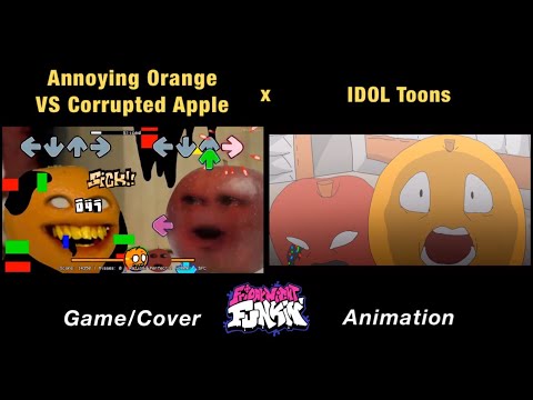 Corrupted Apple VS Annoying Orange “SLICED” (Pt. 2) | Come Learn With Pibby x FNF Animation x GAME