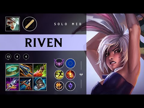 Riven Mid vs Diana - EUW Master Patch 25.24