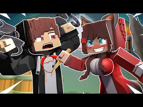 LOVE CURSE MOVIE JJ Sisters vs JJ - VAMPIRE vs WEREWOLF - JJ & Mikey Maizen Minecraft Animation