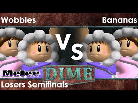 DIME 23 - PG FX | Wobbles (ICs) vs Bananas (ICs) Losers Semifinals - Melee