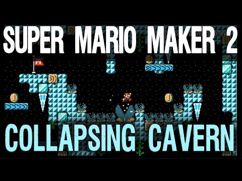Going MAD in Super Mario Maker 2: Collapsing Cavern