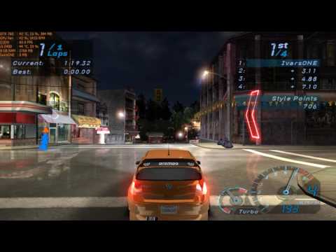 Need for Speed Underground Walkthrough Part 22 - "Sprint Challenge"