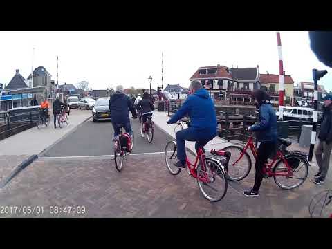 Rad und Schiffsreise mit der Serena durch Nordholland 2017