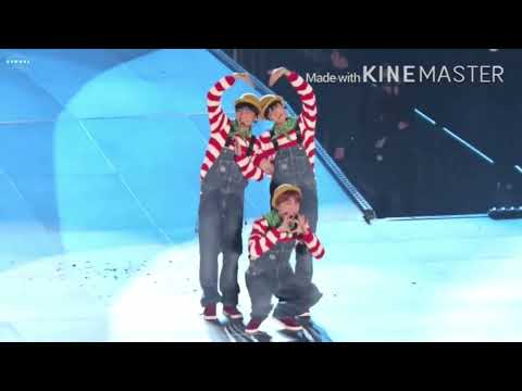 BTS 3rd muster 2016 Cute version #Jin #Jhope #v @BTS @HYBELABELS